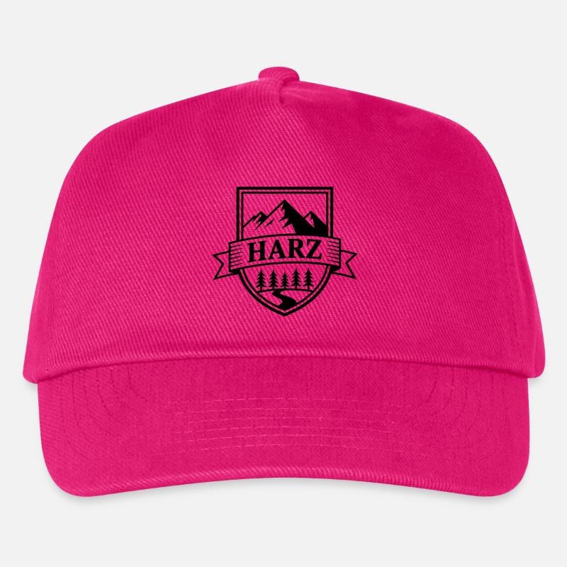 Harz - Souvenir Design - Kinder Basecap - Fuchsia