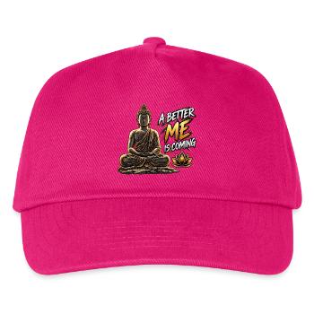 Besseres Ich kommt Buddha - Kinder Basecap - Fuchsia - Vorne