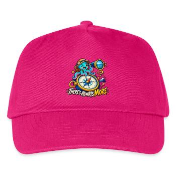 Es gibt immer mehr - Kinder Basecap - Fuchsia - Vorne