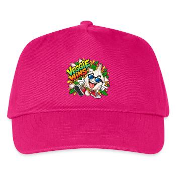 Cooles Radieschen - Kinder Basecap - Fuchsia - Vorne