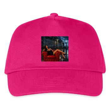Love Sucks IV - Kinder Basecap - Fuchsia - Vorne