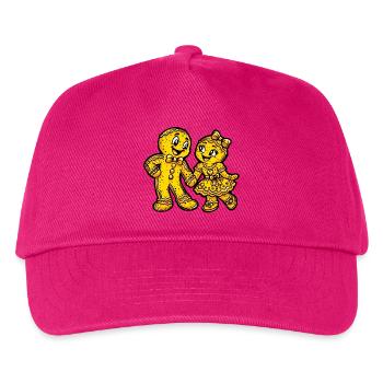 Pfefferkuchen Weihnachten Liebe - Kinder Basecap - Fuchsia - Vorne