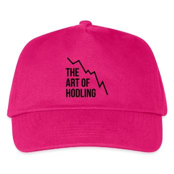 The Art of Hodling - Kids’ Baseball Cap - fuchsia - Front