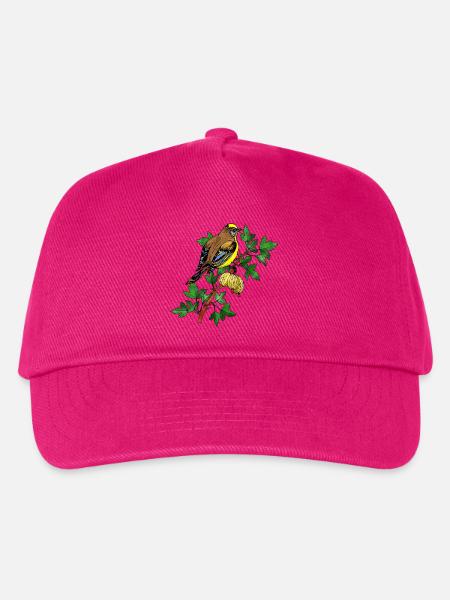 Vogel - Kinder Basecap - Fuchsia