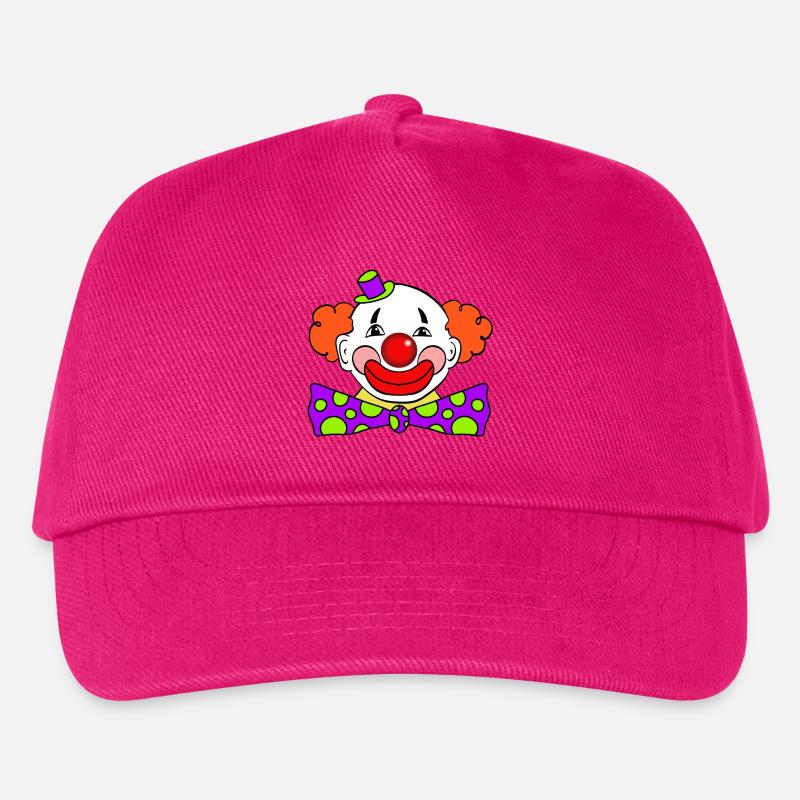Clown - Kinder Basecap - Fuchsia