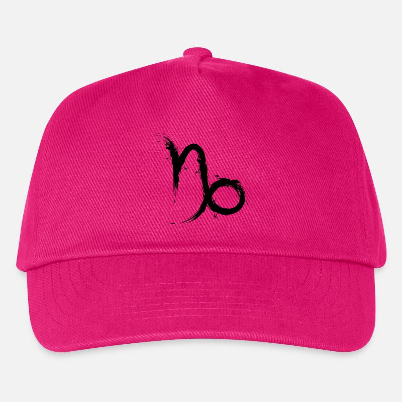 Steinbock Sternzeichen Design Capricornus - Kinder Basecap - Fuchsia