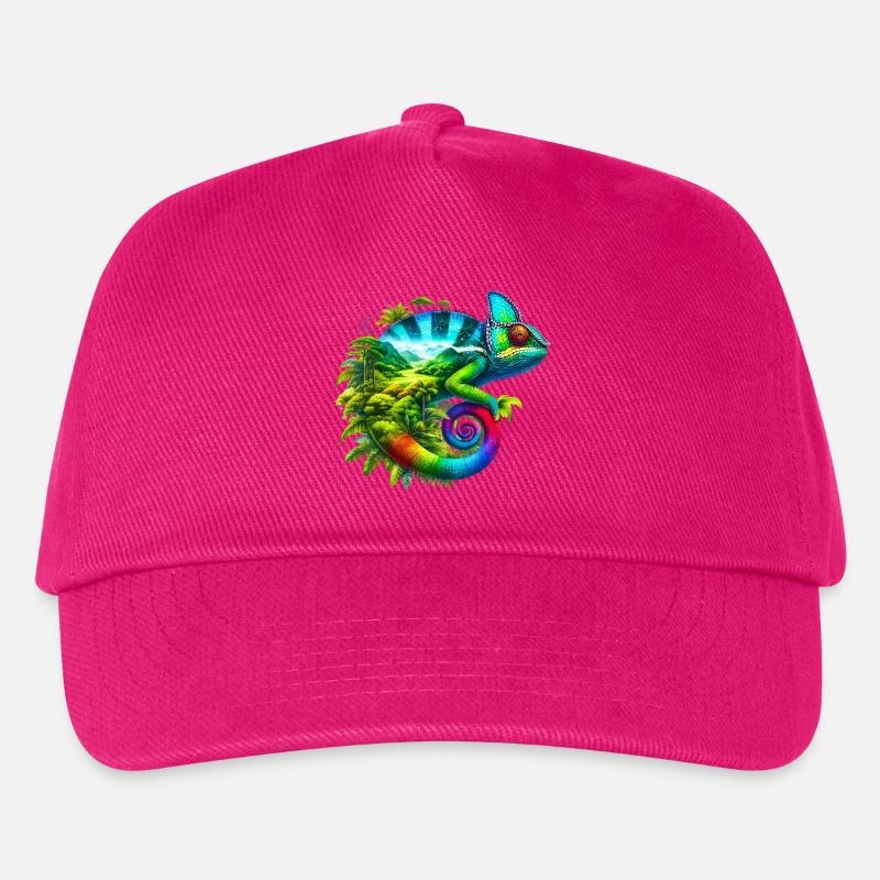Chamäleon - Kinder Basecap - Fuchsia