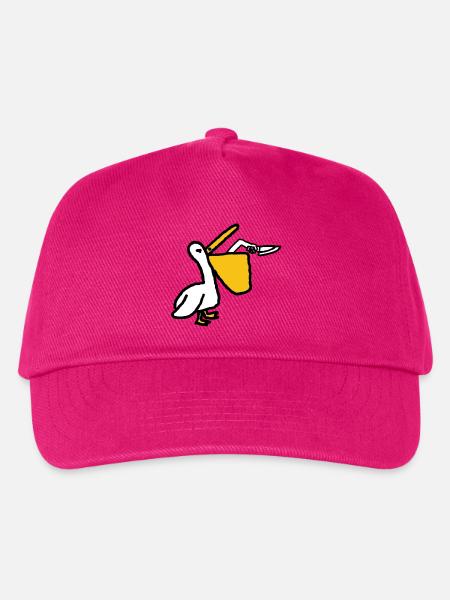 Raubvogel - Kinder Basecap - Fuchsia