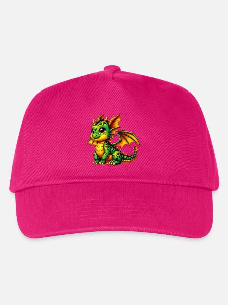 Drache - Kinder Basecap - Fuchsia