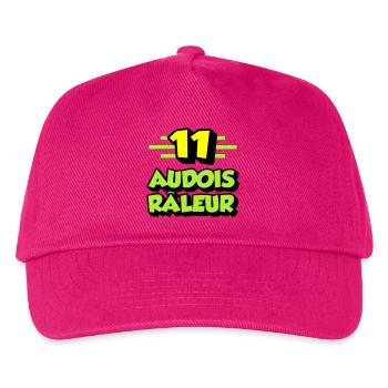 Beschwerdender Audois - Kinder Basecap - Fuchsia - Vorne