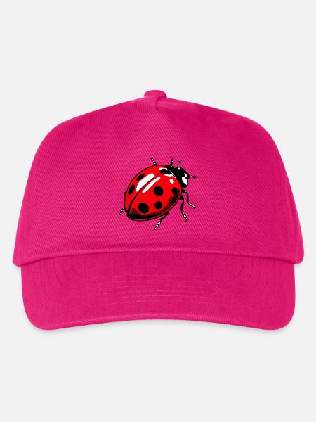 Marienkäfer - Kinder Basecap - Fuchsia