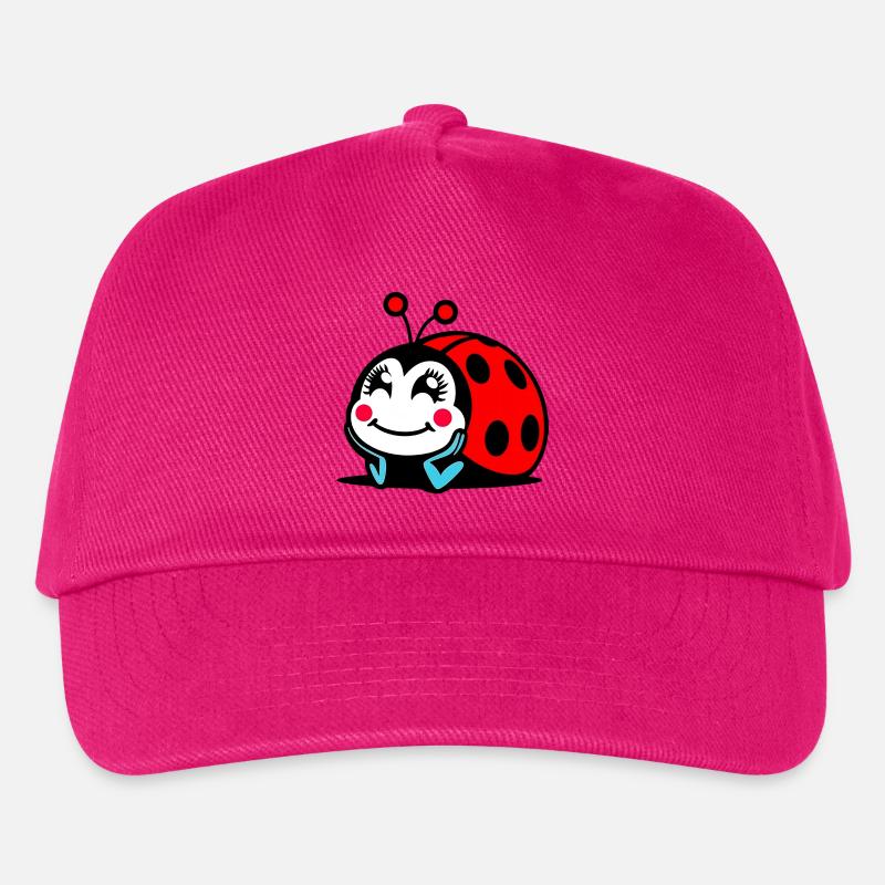 Marienkäfer - Kinder Basecap - Fuchsia
