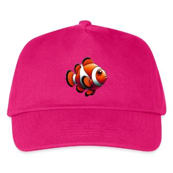 Clownfisch - Kinder Basecap - Fuchsia - Vorne