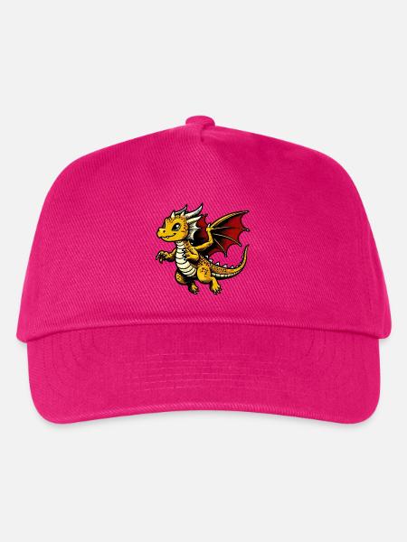 Drache - Kinder Basecap - Fuchsia