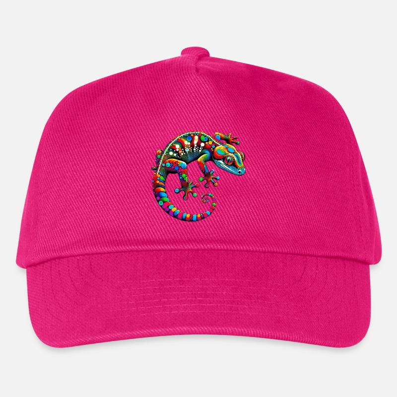Gecko - Kinder Basecap - Fuchsia