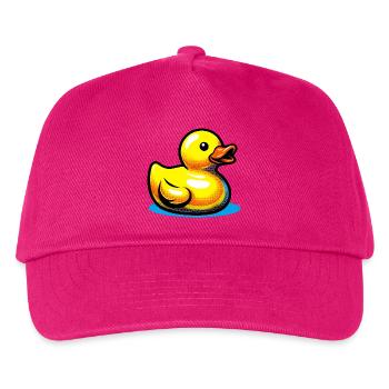 Duckling Duck Duck Duck - Kids’ Baseball Cap - fuchsia - Front