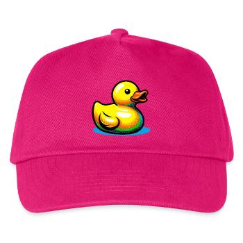 Duckling Duck Duck Duck - Kids’ Baseball Cap - fuchsia - Front