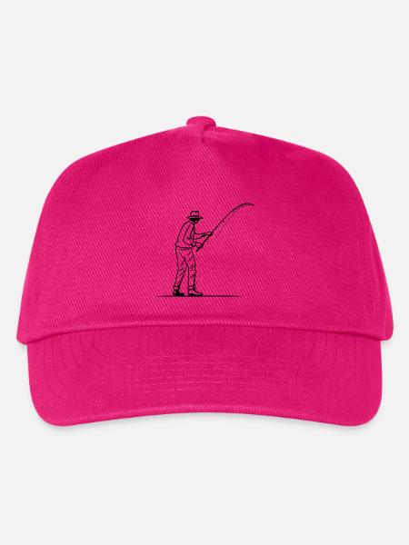 Angler - Kinder Basecap - Fuchsia