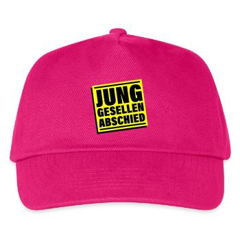 Junggesellenabschied Jga Junggeselle - Kinder Basecap - Fuchsia - Vorne