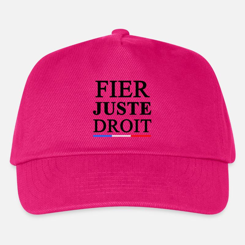 FIER_JUSTE_DROIT - Kinder Basecap - Fuchsia