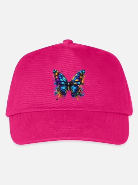 Flügel der Verzauberung - Kinder Basecap - Fuchsia