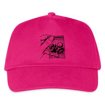 Addiction Dog Love Doggie – Ballpfotenbeutel - Kinder Basecap - Fuchsia - Vorne
