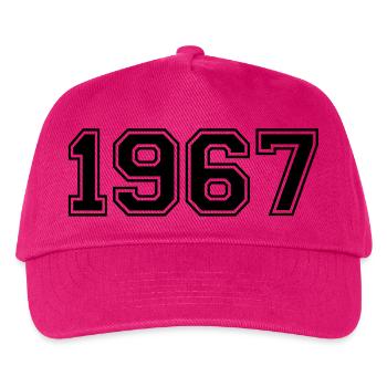1967 - Casquette de baseball Enfant - fuchsia - Devant
