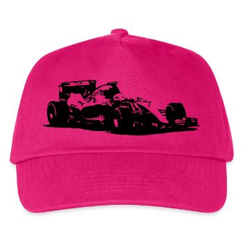 Formula One - Racecar - Kids’ Baseball Cap - fuchsia - Front