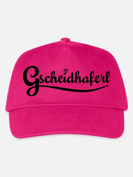 Gscheidhaferl - für liebenswerte Klugscheißer - Kinder Basecap - Fuchsia
