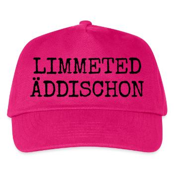 Limmeted Äddischon - Kölsche Edition Rheinländer - Kinder Basecap - Fuchsia - Vorne