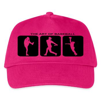 Baseball Softball USA Hardball Homerun Strike B - Casquette de baseball Enfant - fuchsia - Devant
