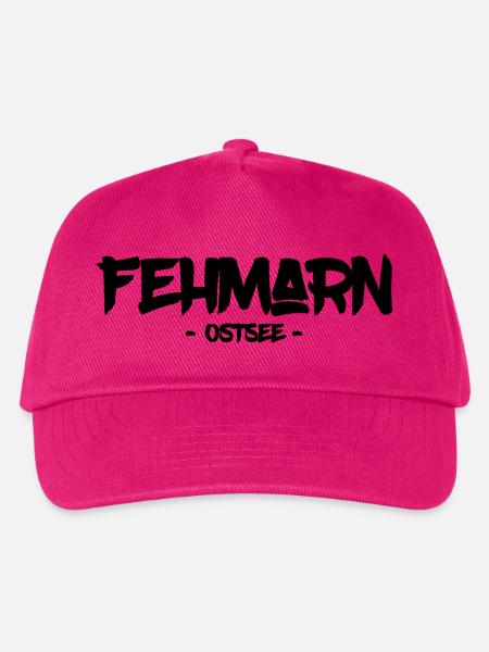 Fehmarn - Ostsee - Insel - Strand - Sommer - Sonne - Kinder Basecap - Fuchsia