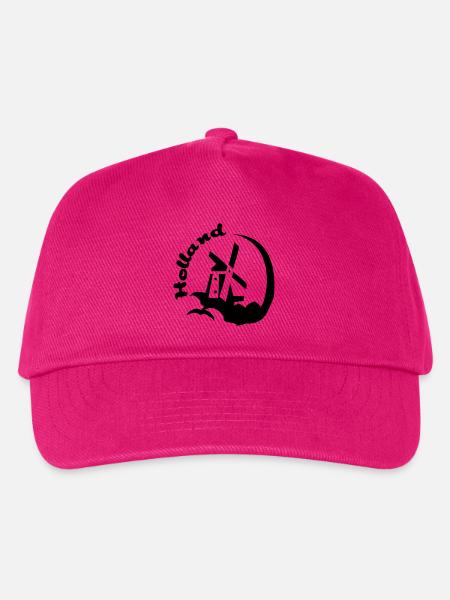 Holland-Windmühle - Kinder Basecap - Fuchsia