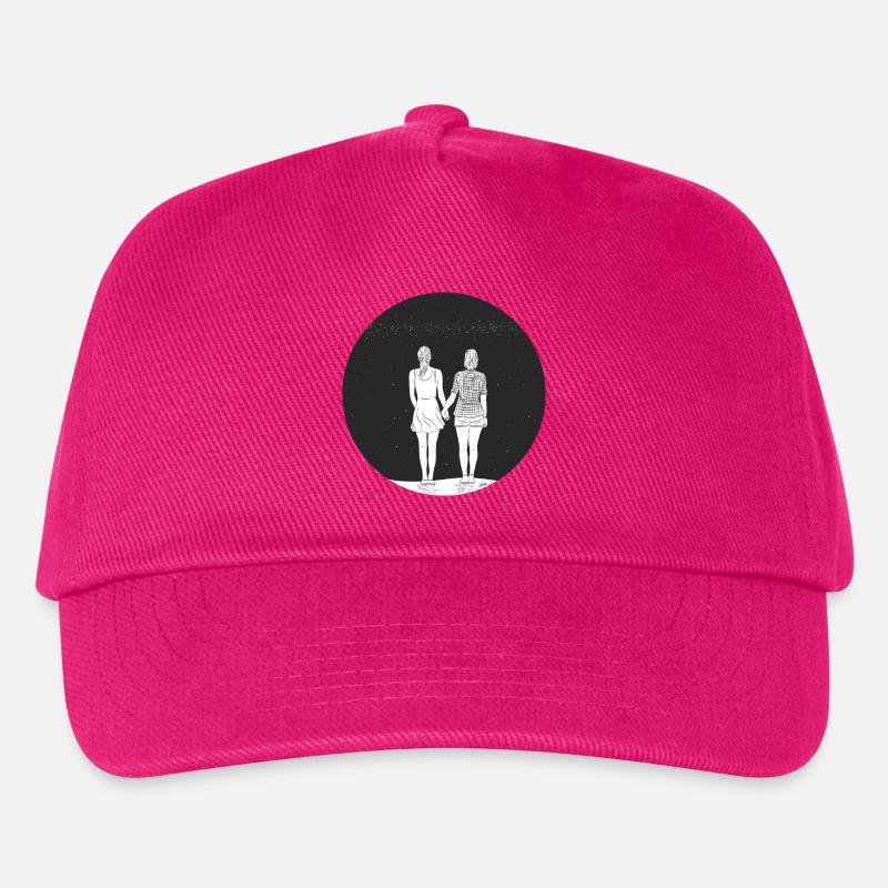 zusammen - Kinder Basecap - Fuchsia