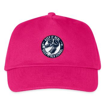 Keep It Oldschool - Kinder Basecap - Fuchsia - Vorne