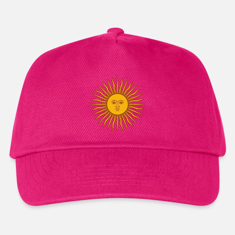 Sonne - Kinder Basecap - Fuchsia