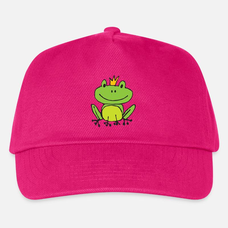 Frosch oder Prinz? - Kinder Basecap - Fuchsia