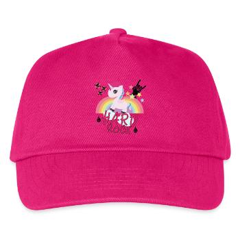 Hard Rock Unicorn Rainbow Festival Gift - Kids’ Baseball Cap - fuchsia - Front