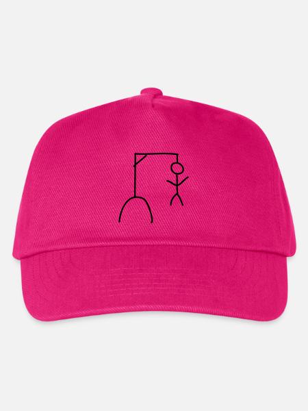 Galgenmänchen - Kinder Basecap - Fuchsia
