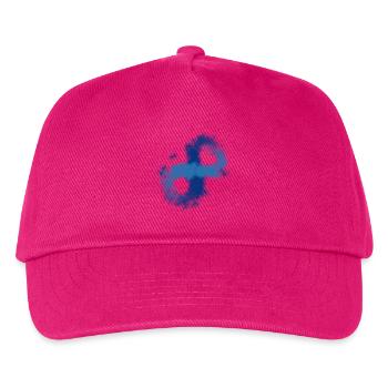 Infinity splash - Kinder Basecap - Fuchsia - Vorne
