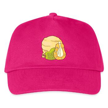 Jackfruit crème glacée crème glacée crème glacée crème glacée boule de glace - Casquette de baseball Enfant - fuchsia - Devant