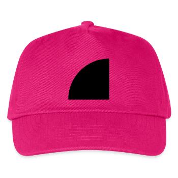 Viertelkreis - Kinder Basecap - Fuchsia - Vorne
