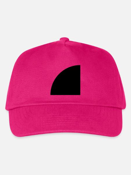 Viertelkreis - Kinder Basecap - Fuchsia