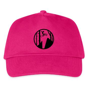 MTB Nohander - Kinder Basecap - Fuchsia - Vorne