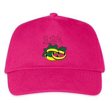 Petersilienhochzeit , 12,5 Jahre Hochzeitstag (25) - Kinder Basecap - Fuchsia - Vorne