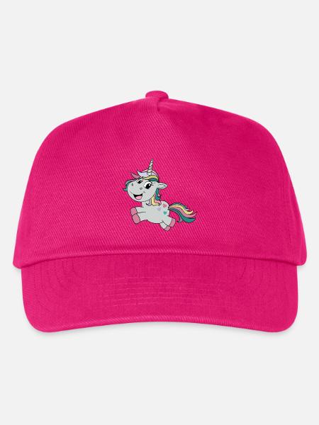 Einhorn - Kinder Basecap - Fuchsia