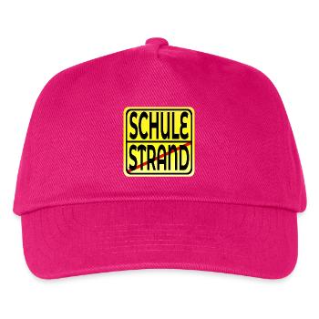 Ferienende Schulanfang - Kinder Basecap - Fuchsia - Vorne