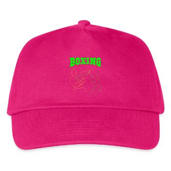 Boxen - Kinder Basecap - Fuchsia - Vorne