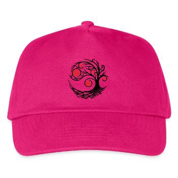 Strange black rose - Kids’ Baseball Cap - fuchsia - Front