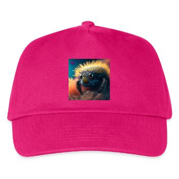 Foto Makro Kreatur 05 - Kinder Basecap - Fuchsia - Vorne